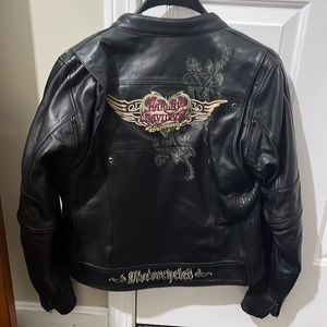Woman’s Harley Davidson Genuine Leather Jacket